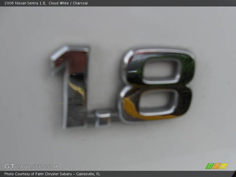 Cloud White / Charcoal 2006 Nissan Sentra 1.8