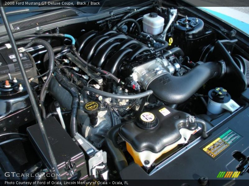 Black / Black 2008 Ford Mustang GT Deluxe Coupe