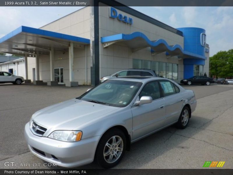 Satin Silver Metallic / Ebony 1999 Acura TL 3.2