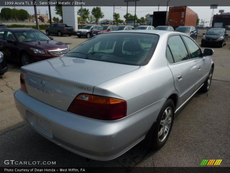 Satin Silver Metallic / Ebony 1999 Acura TL 3.2