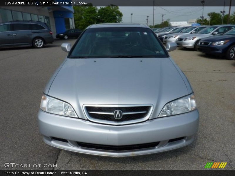 Satin Silver Metallic / Ebony 1999 Acura TL 3.2