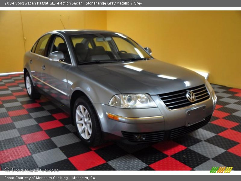 Stonehenge Grey Metallic / Grey 2004 Volkswagen Passat GLS 4Motion Sedan