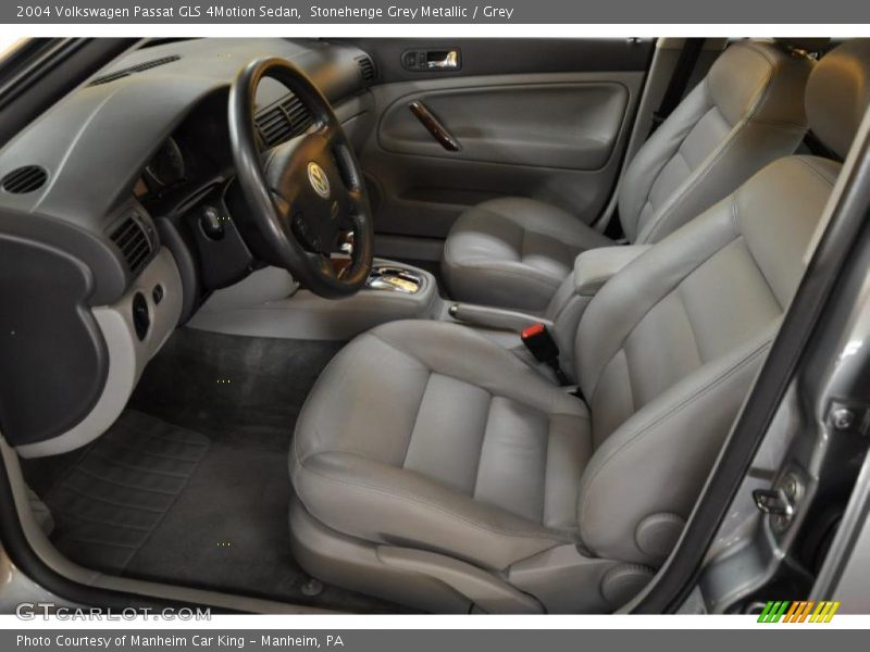 Stonehenge Grey Metallic / Grey 2004 Volkswagen Passat GLS 4Motion Sedan