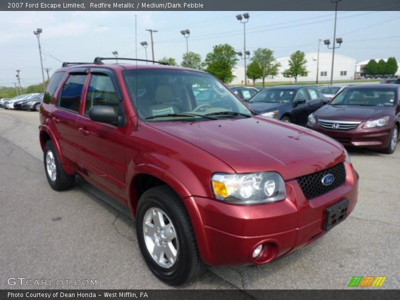 Front 3/4 View of 2007 Escape Limited