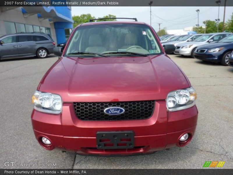 Redfire Metallic / Medium/Dark Pebble 2007 Ford Escape Limited