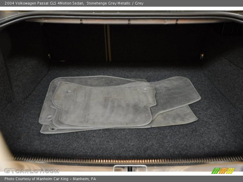 Stonehenge Grey Metallic / Grey 2004 Volkswagen Passat GLS 4Motion Sedan