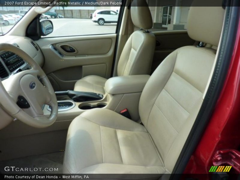  2007 Escape Limited Medium/Dark Pebble Interior