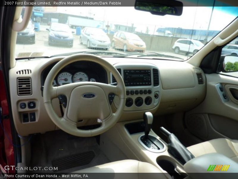 Redfire Metallic / Medium/Dark Pebble 2007 Ford Escape Limited