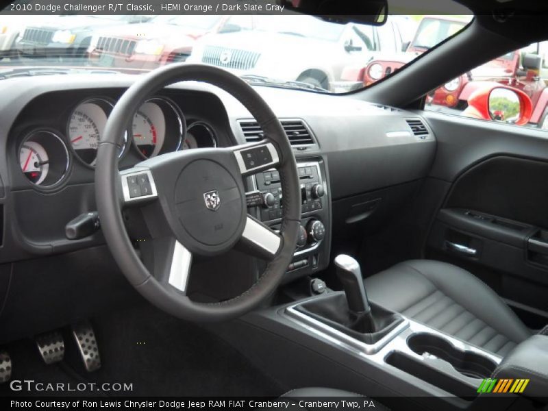 HEMI Orange / Dark Slate Gray 2010 Dodge Challenger R/T Classic
