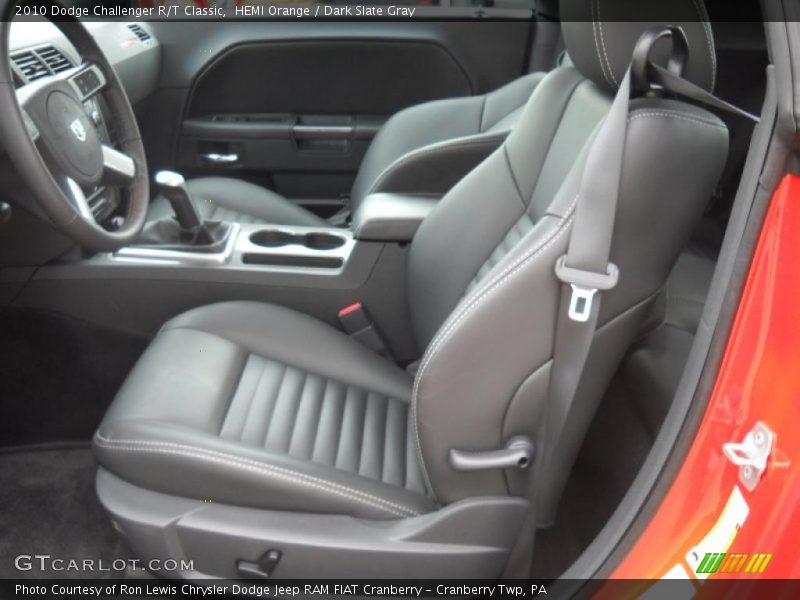 HEMI Orange / Dark Slate Gray 2010 Dodge Challenger R/T Classic