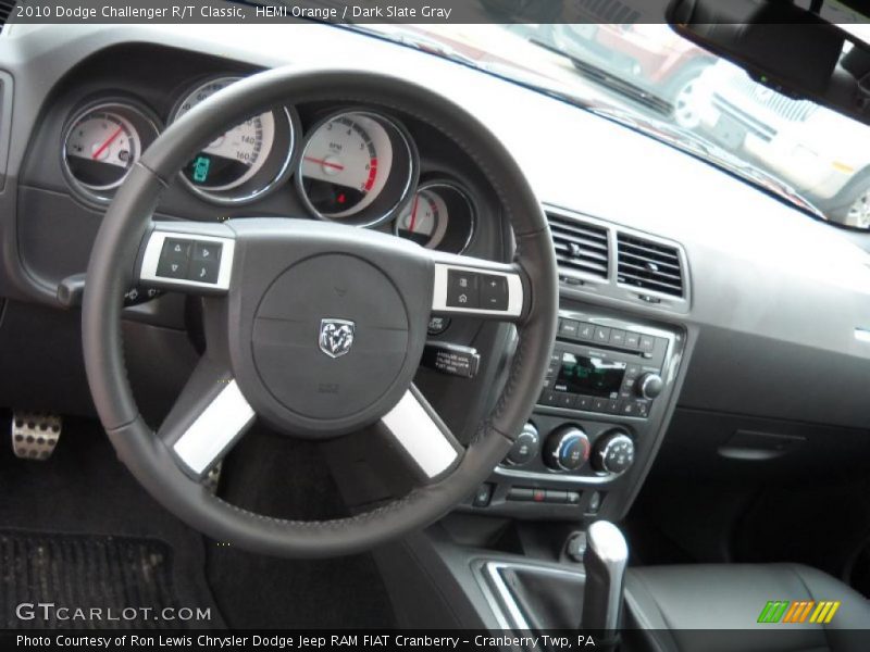 HEMI Orange / Dark Slate Gray 2010 Dodge Challenger R/T Classic