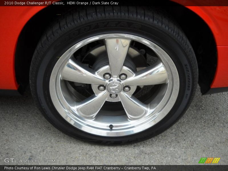 HEMI Orange / Dark Slate Gray 2010 Dodge Challenger R/T Classic