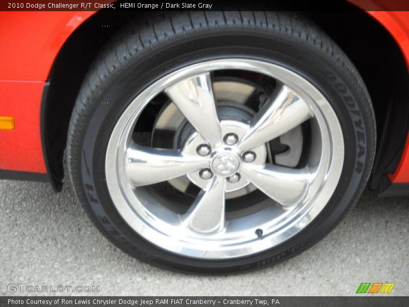 HEMI Orange / Dark Slate Gray 2010 Dodge Challenger R/T Classic