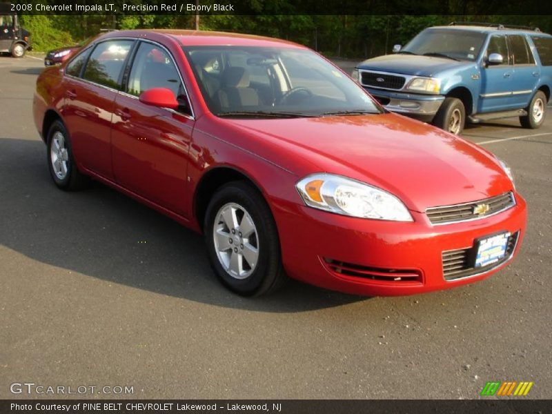 Precision Red / Ebony Black 2008 Chevrolet Impala LT