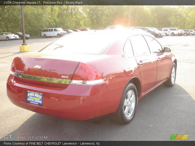 Precision Red / Ebony Black 2008 Chevrolet Impala LT