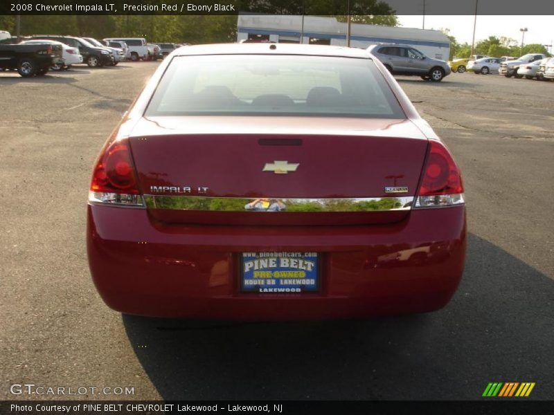 Precision Red / Ebony Black 2008 Chevrolet Impala LT