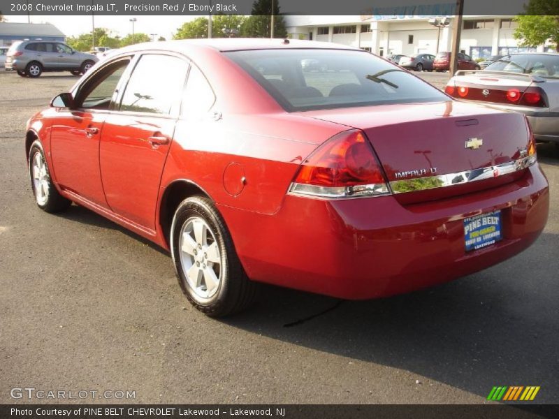 Precision Red / Ebony Black 2008 Chevrolet Impala LT