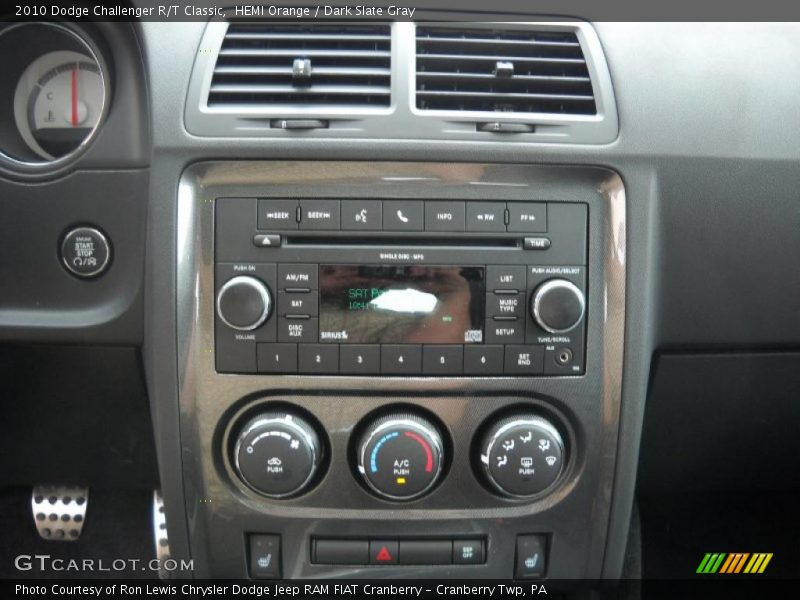 HEMI Orange / Dark Slate Gray 2010 Dodge Challenger R/T Classic