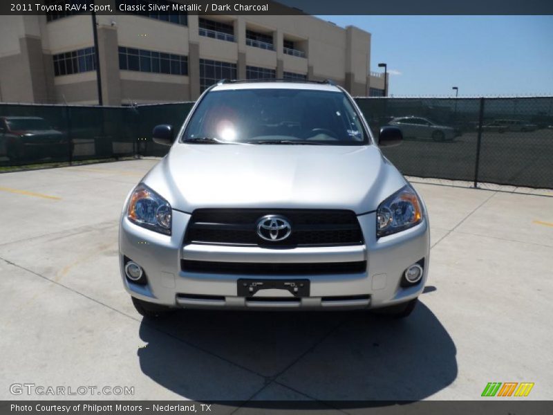 Classic Silver Metallic / Dark Charcoal 2011 Toyota RAV4 Sport