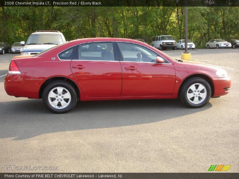 Precision Red / Ebony Black 2008 Chevrolet Impala LT