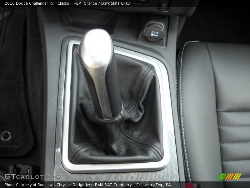 HEMI Orange / Dark Slate Gray 2010 Dodge Challenger R/T Classic