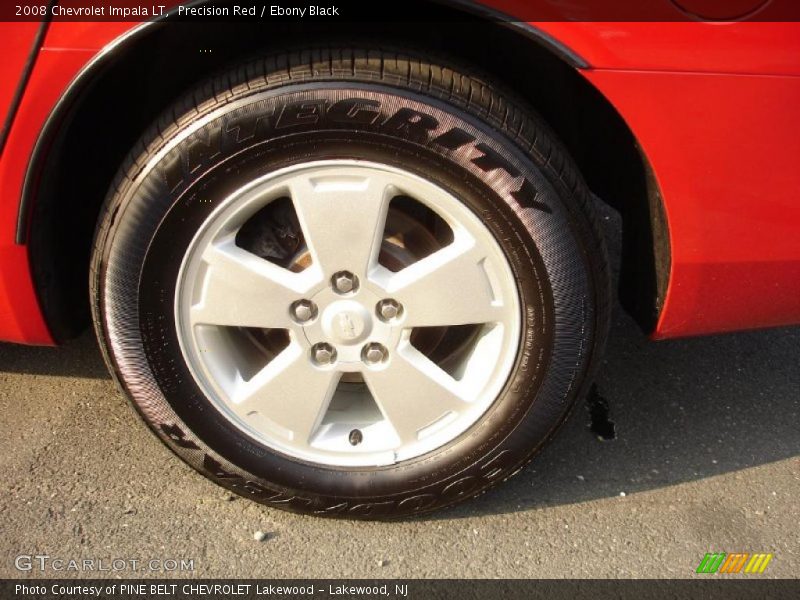 Precision Red / Ebony Black 2008 Chevrolet Impala LT