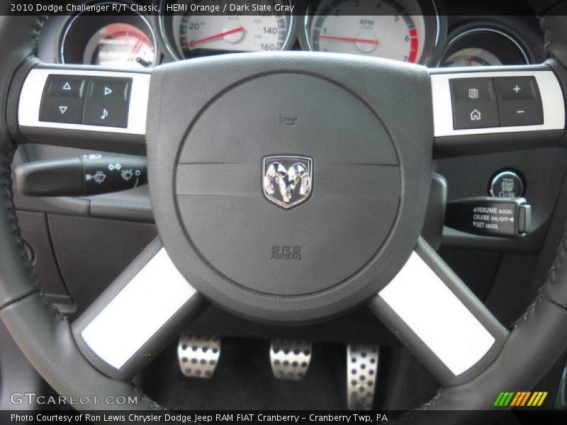 HEMI Orange / Dark Slate Gray 2010 Dodge Challenger R/T Classic