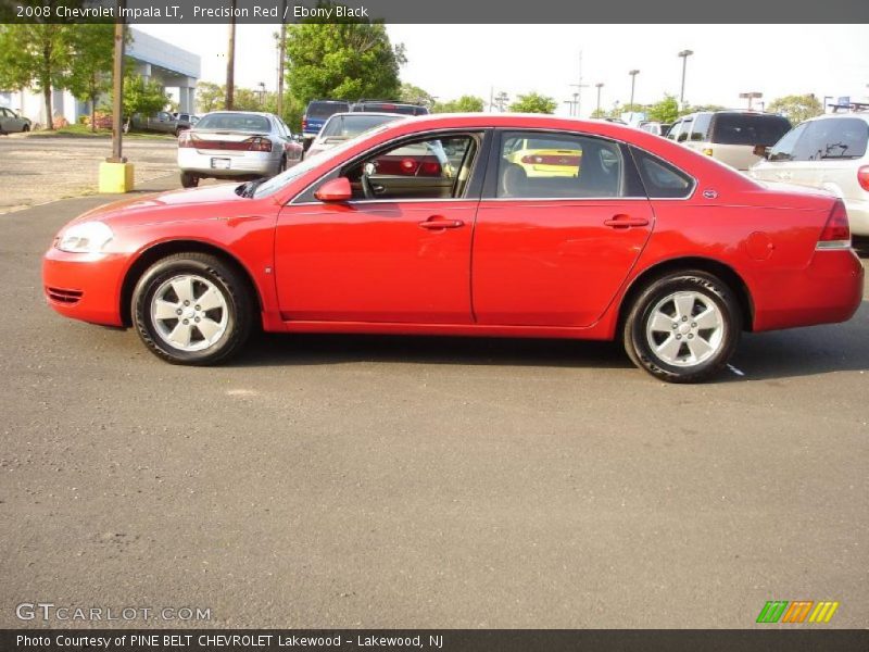 Precision Red / Ebony Black 2008 Chevrolet Impala LT
