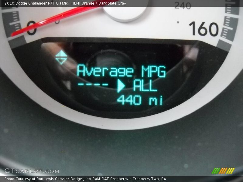 HEMI Orange / Dark Slate Gray 2010 Dodge Challenger R/T Classic