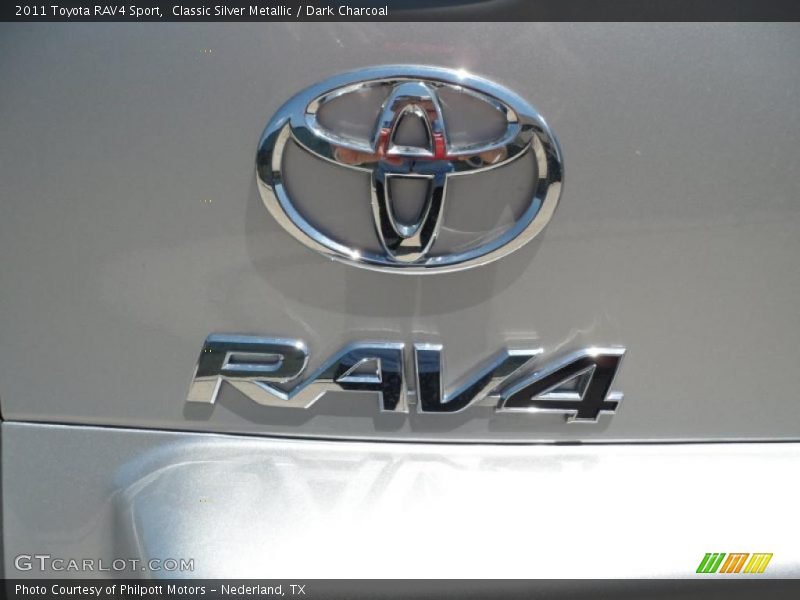 Classic Silver Metallic / Dark Charcoal 2011 Toyota RAV4 Sport