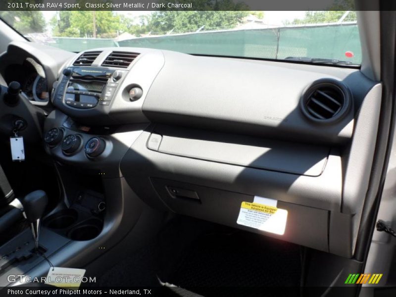 Classic Silver Metallic / Dark Charcoal 2011 Toyota RAV4 Sport