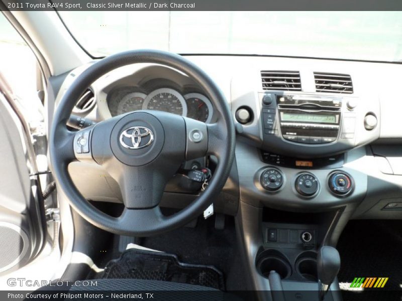Classic Silver Metallic / Dark Charcoal 2011 Toyota RAV4 Sport