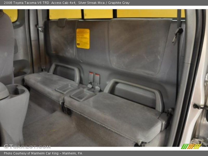 Silver Streak Mica / Graphite Gray 2008 Toyota Tacoma V6 TRD  Access Cab 4x4
