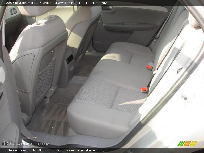 Silverstone Metallic / Titanium Gray 2008 Chevrolet Malibu LS Sedan