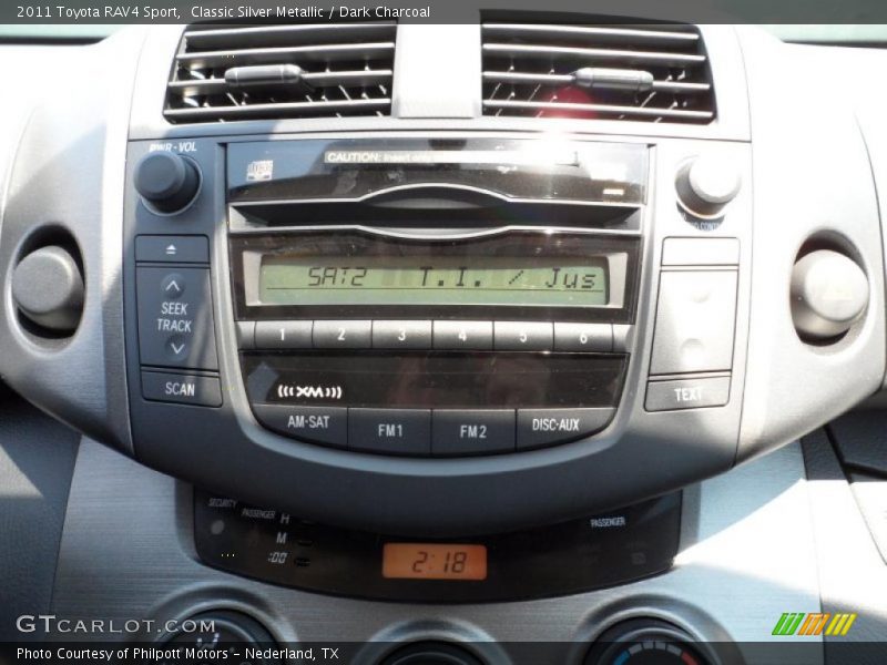 Classic Silver Metallic / Dark Charcoal 2011 Toyota RAV4 Sport