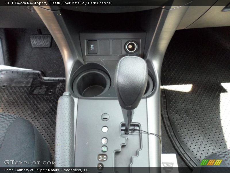 Classic Silver Metallic / Dark Charcoal 2011 Toyota RAV4 Sport