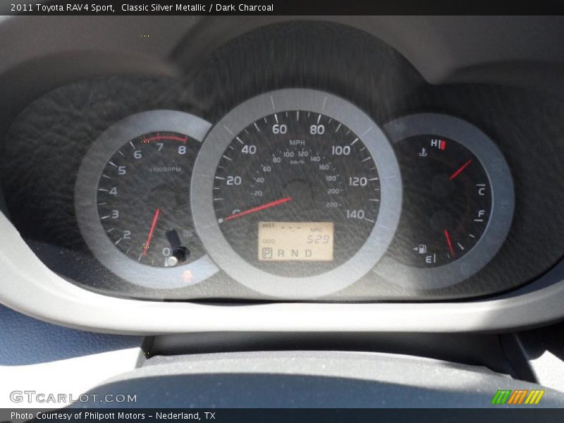  2011 RAV4 Sport Sport Gauges