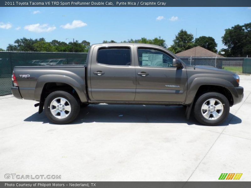 Pyrite Mica / Graphite Gray 2011 Toyota Tacoma V6 TRD Sport PreRunner Double Cab