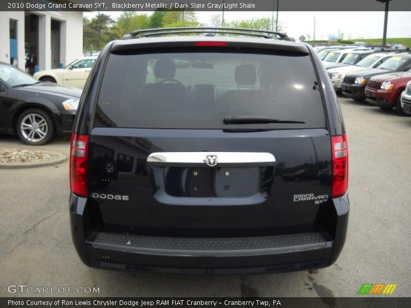 Blackberry Metallic / Dark Slate Gray/Light Shale 2010 Dodge Grand Caravan SXT