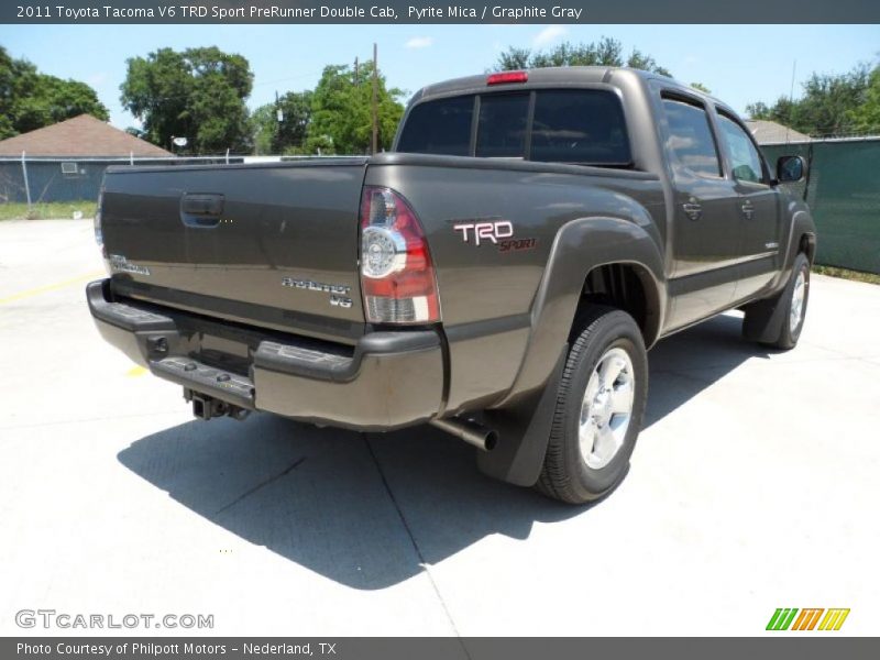 Pyrite Mica / Graphite Gray 2011 Toyota Tacoma V6 TRD Sport PreRunner Double Cab
