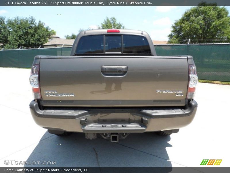 Pyrite Mica / Graphite Gray 2011 Toyota Tacoma V6 TRD Sport PreRunner Double Cab