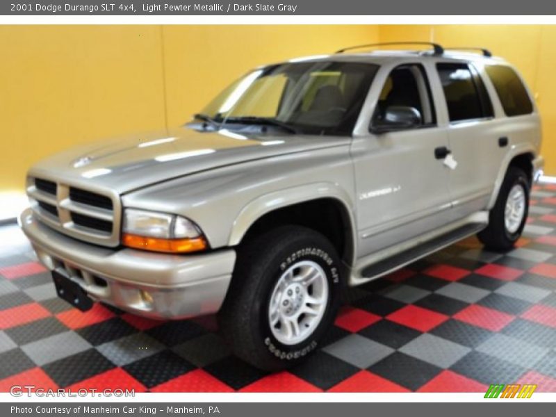 Light Pewter Metallic / Dark Slate Gray 2001 Dodge Durango SLT 4x4