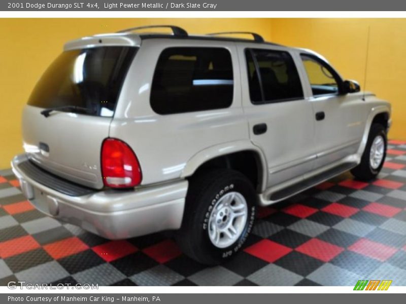 Light Pewter Metallic / Dark Slate Gray 2001 Dodge Durango SLT 4x4