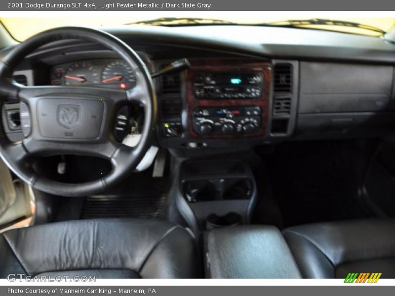 Light Pewter Metallic / Dark Slate Gray 2001 Dodge Durango SLT 4x4
