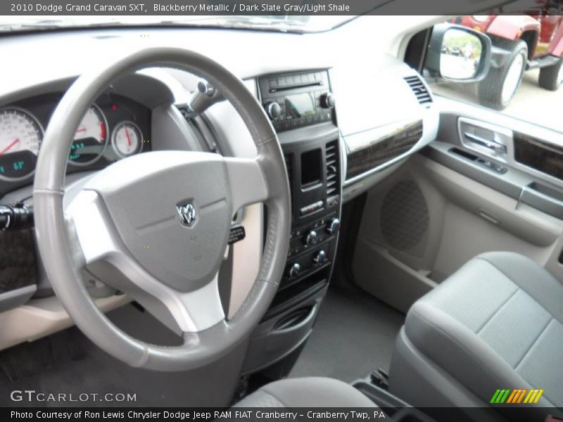 Blackberry Metallic / Dark Slate Gray/Light Shale 2010 Dodge Grand Caravan SXT