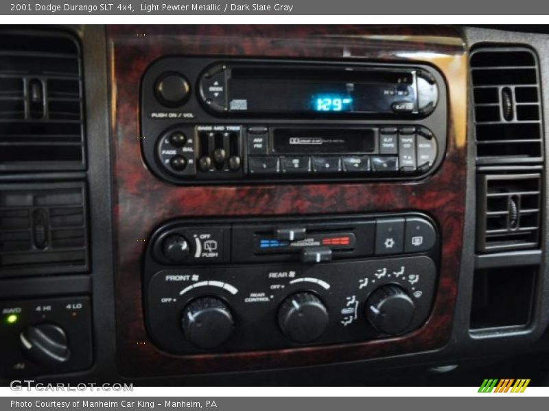 Light Pewter Metallic / Dark Slate Gray 2001 Dodge Durango SLT 4x4