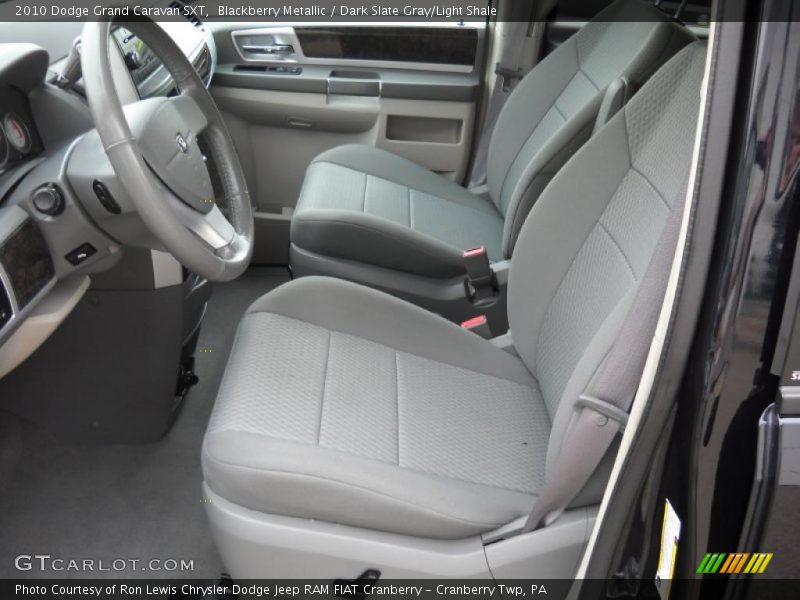 Blackberry Metallic / Dark Slate Gray/Light Shale 2010 Dodge Grand Caravan SXT