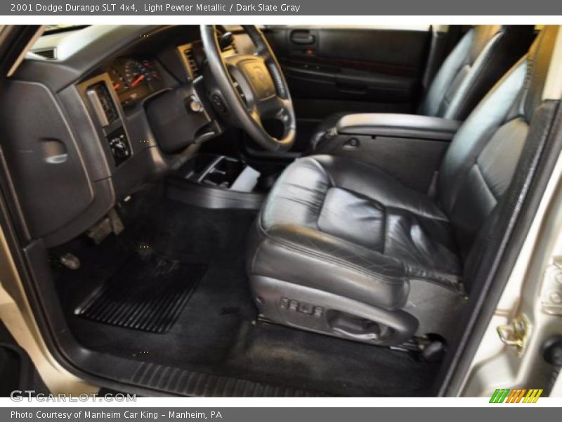 Light Pewter Metallic / Dark Slate Gray 2001 Dodge Durango SLT 4x4