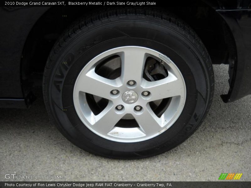 Blackberry Metallic / Dark Slate Gray/Light Shale 2010 Dodge Grand Caravan SXT