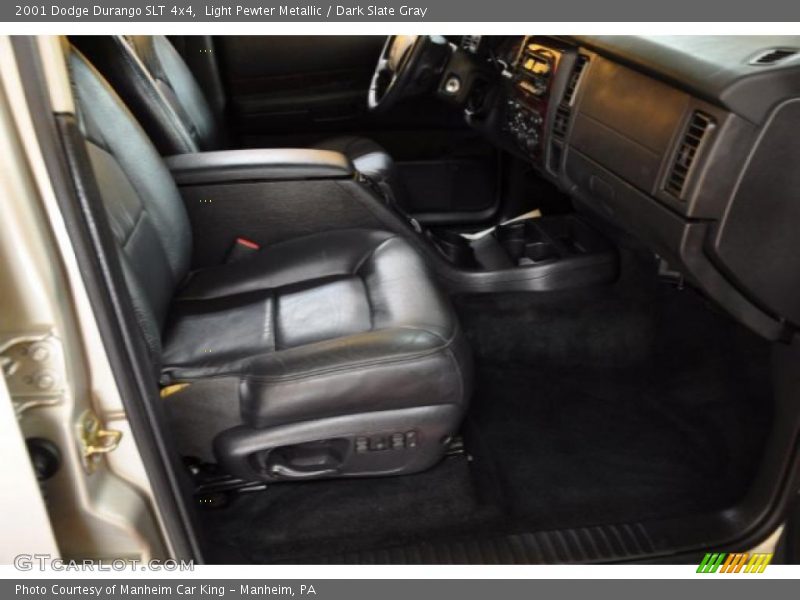 Light Pewter Metallic / Dark Slate Gray 2001 Dodge Durango SLT 4x4